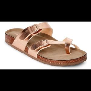 Madden Girl Rose Gold Sandals